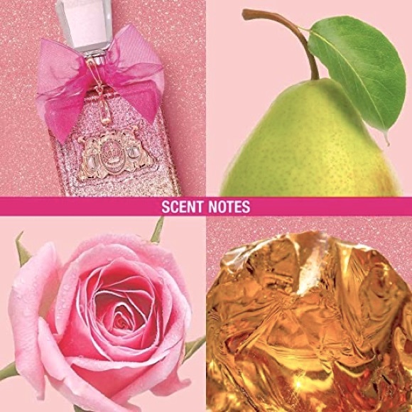 Viva La Juicy Rose by Juicy Couture Eau De Parfume Spray 3.4 oz - Picture 3 of 4